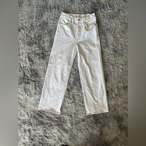 Madewell “The Perfect Vintage” Wide Leg Crop Jean